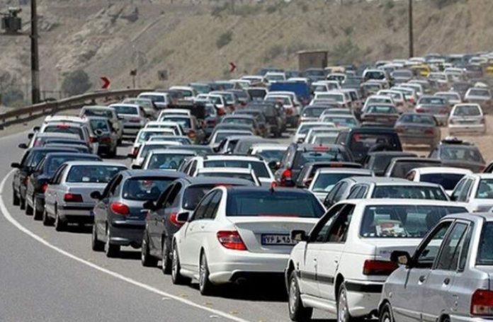 ترافیک سنگین در محورهای چالوس و هراز