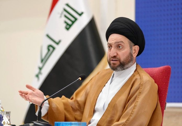 سید عمار حکیم: حشد الشعبی نقشی محوری در حفاظت از عراق دارد