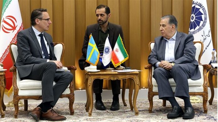 سفیر سوئد: به‌دنبال شبکه‌سازی‌ جدیدی با بخش خصوصی ایران هستیم