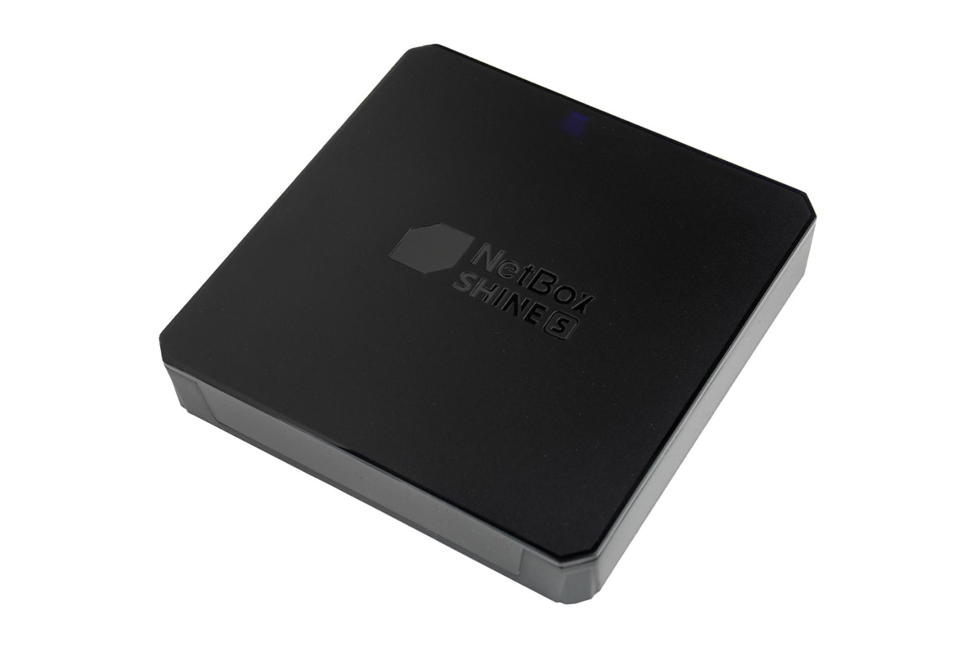 نمای نیمرخ اندروید باکس نت باکس شاین اس / NETBOX Shine S