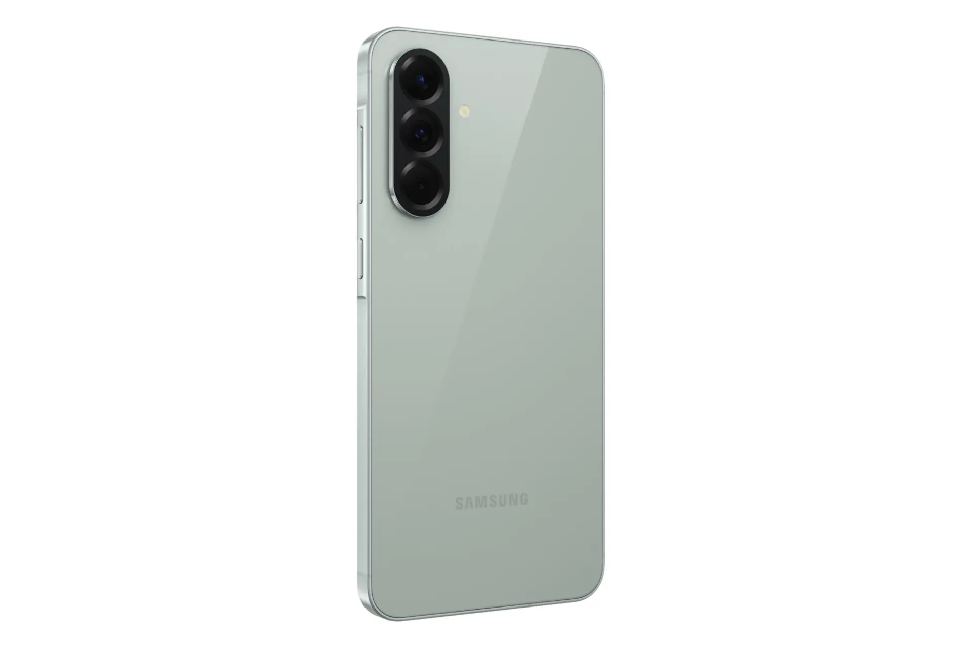 سمت چپ پنل پشت گوشی موبایل گلکسی A56 سامسونگ زیتونی / Samsung Galaxy A56