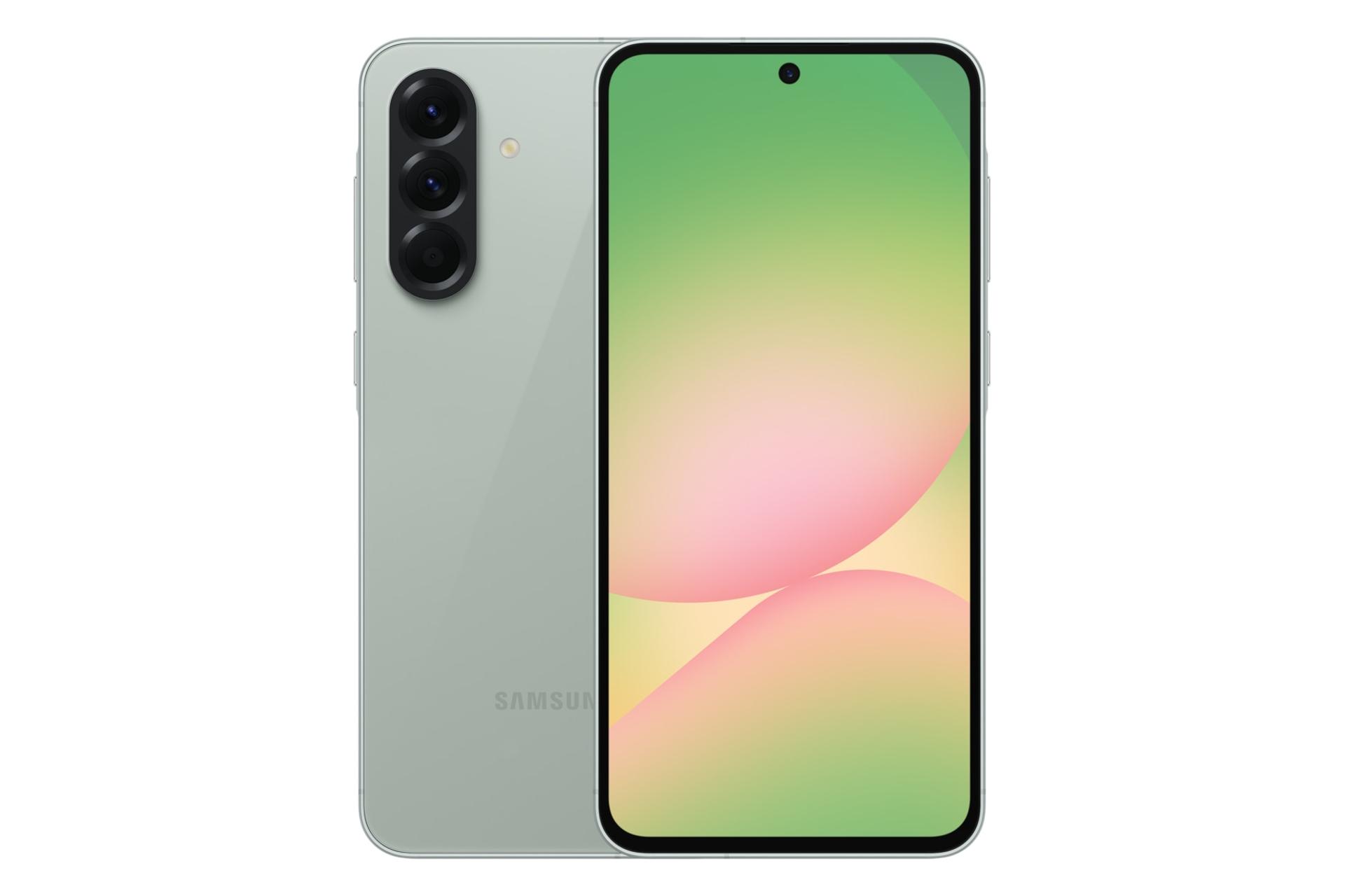 پنل جلو و پشت گوشی موبایل گلکسی A56 سامسونگ زیتونی / Samsung Galaxy A56