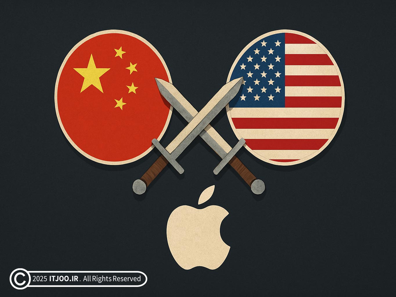 apple-vulnerability-to-us-china-trade-tensions-1 تأثیرات جنگ تجاری چین و آمریکا بر شرکت اپل