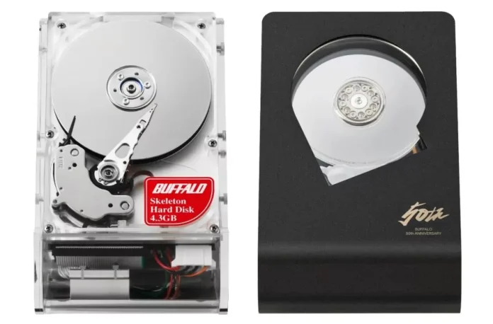 رونمایی از هارد دیسک شفاف Skeleton Hard Disk به مناسبت پنجاهمین سالگرد تأسیس بافلو