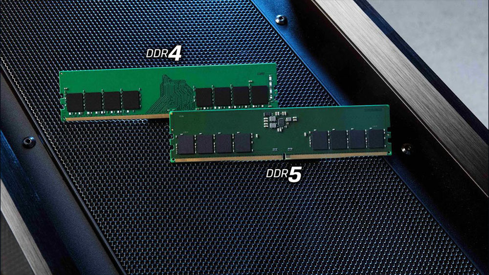 رم DDR4 در کنار رم DDR5